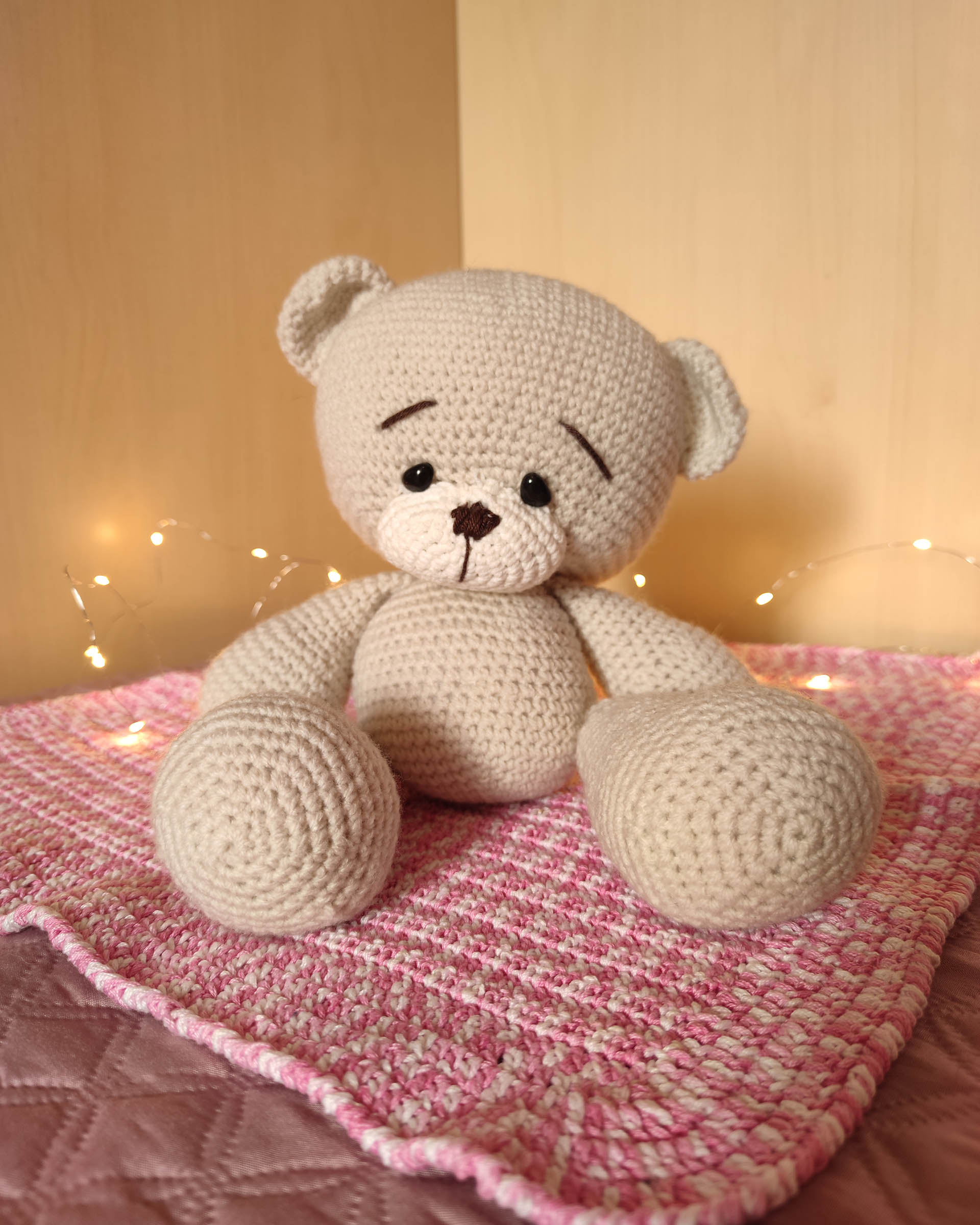 Pattern Orsetto Amigurumi Grande Schema All'uncinetto Per Orsetto Zombie:  Spaventoso Peluche