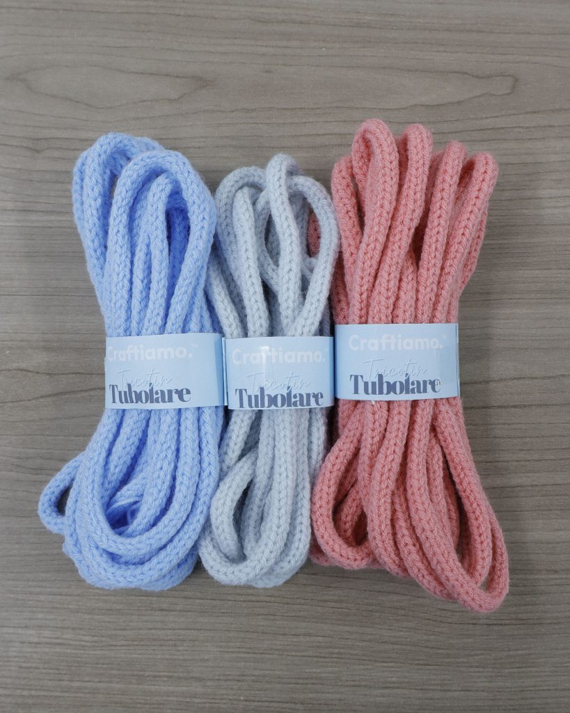 Tubolare a tricotin in microfibra