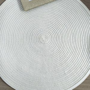 base tovaglietta in rafia per tricotin