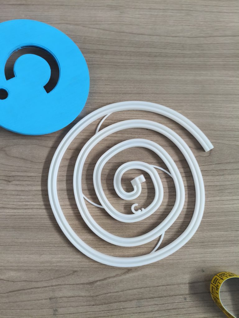 Telaio filoforma base grande spirale