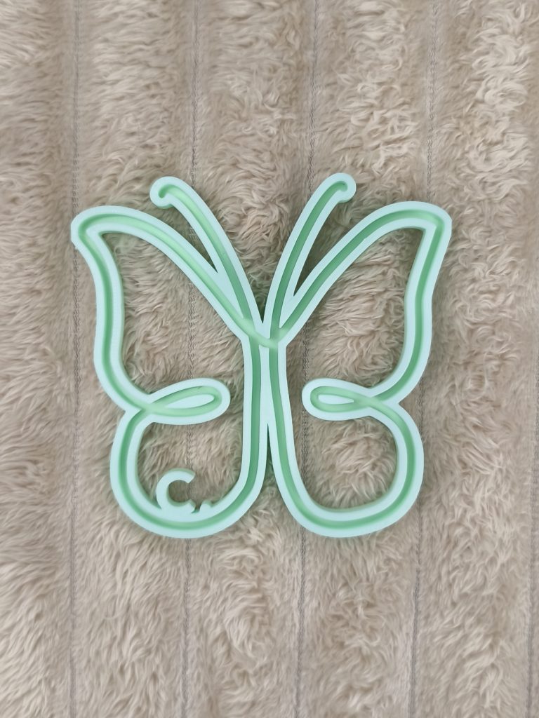 Telaio farfallina a due ali per filoforma