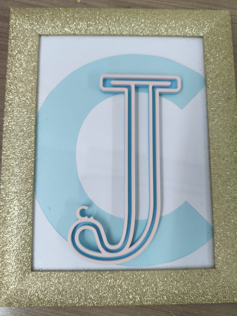 Telaio Alfabeto Decor J